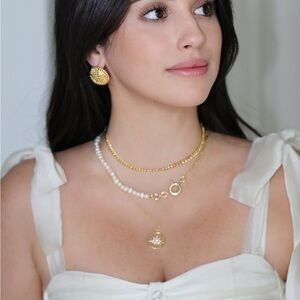 Alaïa necklace (gold chain)